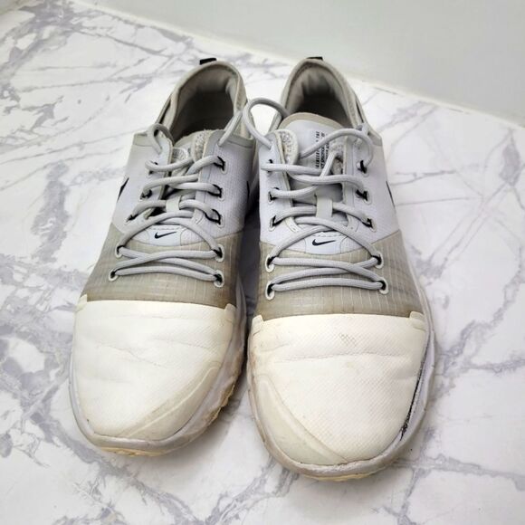 Nike White & Grey Sneakers Running Shoes Size: 5.5US - Picture 2 of 10